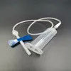 High Quality Butterfly Type Safety Blood Collection Needles Set with Pull Push