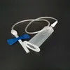 High Quality Butterfly Type Safety Blood Collection Needles Set with Pull Push