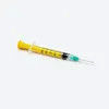Disposable Safety Manual Retractable Syringe with Fixed Needle