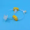 Medical Disposable Sterile Safety Huber Needle with Y Site