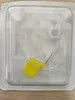 Disposable Medical Huber Needle with Tube for Chemotherapy, Antibiotics, and Tpn IV Port
