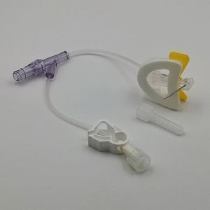 Safety Huber Needle 90 Degree Non Coring Huber Needle with CE ISO