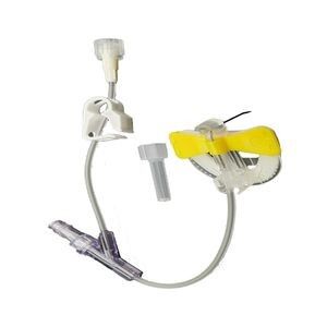 Disposable Medical Huber Needle with Tube for Chemotherapy, Antibiotics, and Tpn IV Port